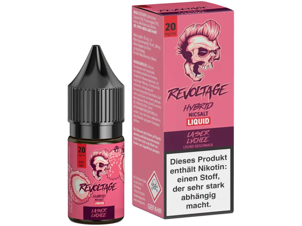 Revoltage Hybrid Nikotinsalz Liquid Laser Lychee 20mg/ml 10ml