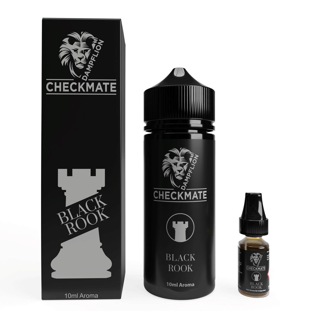 Dampflion Checkmate Black Rook Aroma 10ml (Longfill)