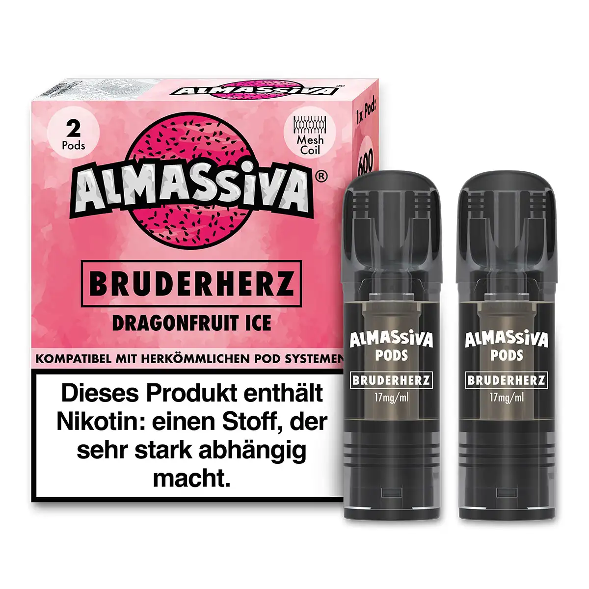 Al Massiva Prefilled Pod Bruderherz 17mg/ml (2 Stück pro Packung)