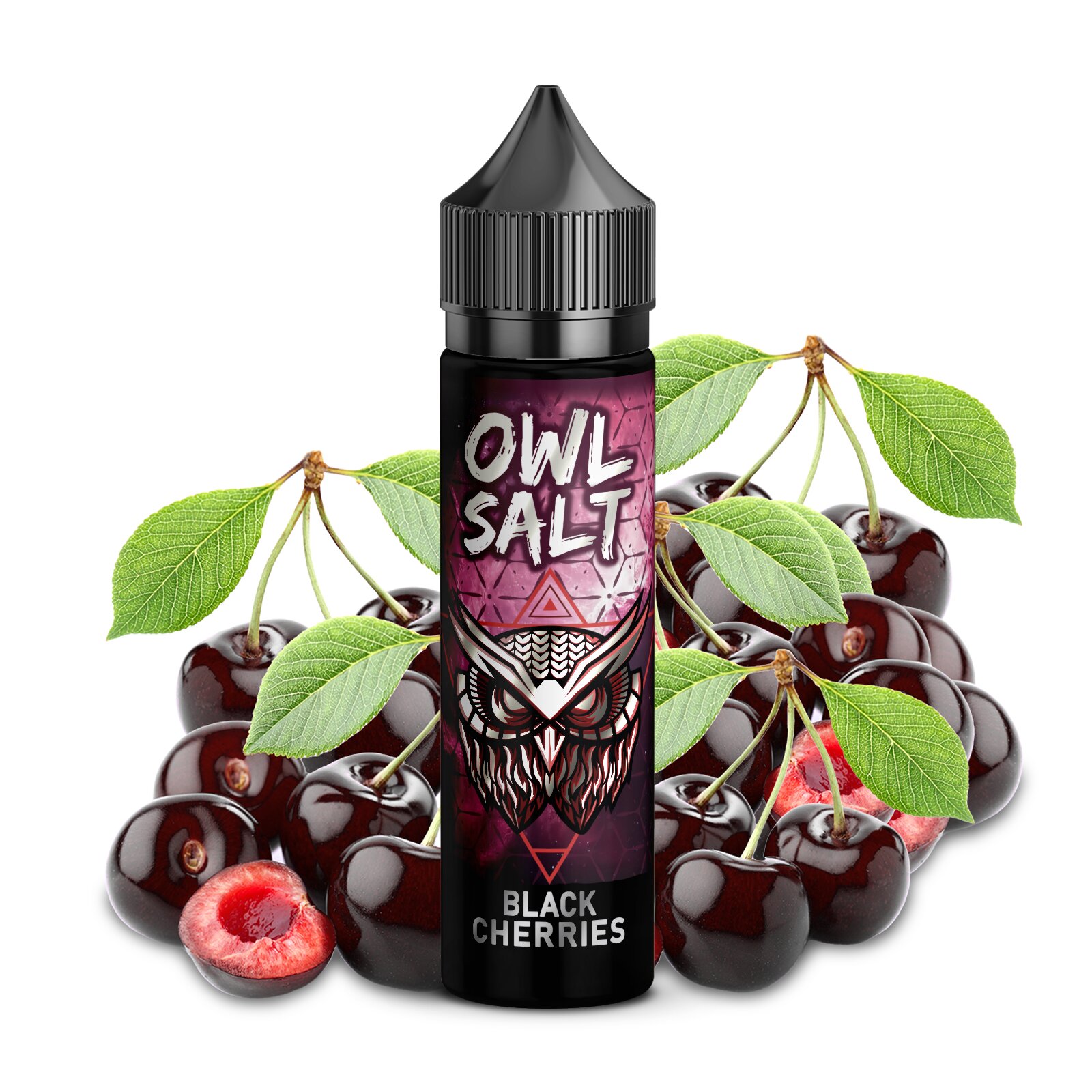Owl Salt Aroma Black Cherries 10ml (Longfill)