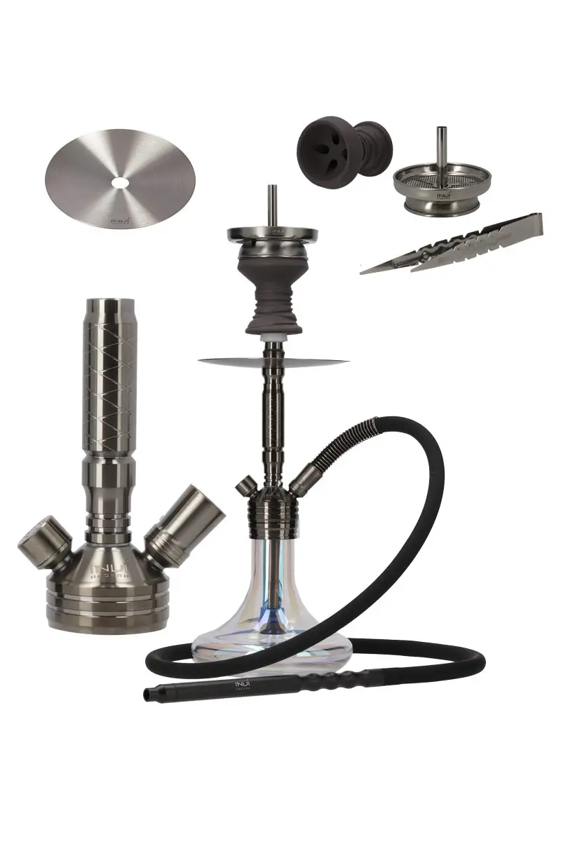 Invi Shisha Paradox V2 Edelstahl Gun Metal