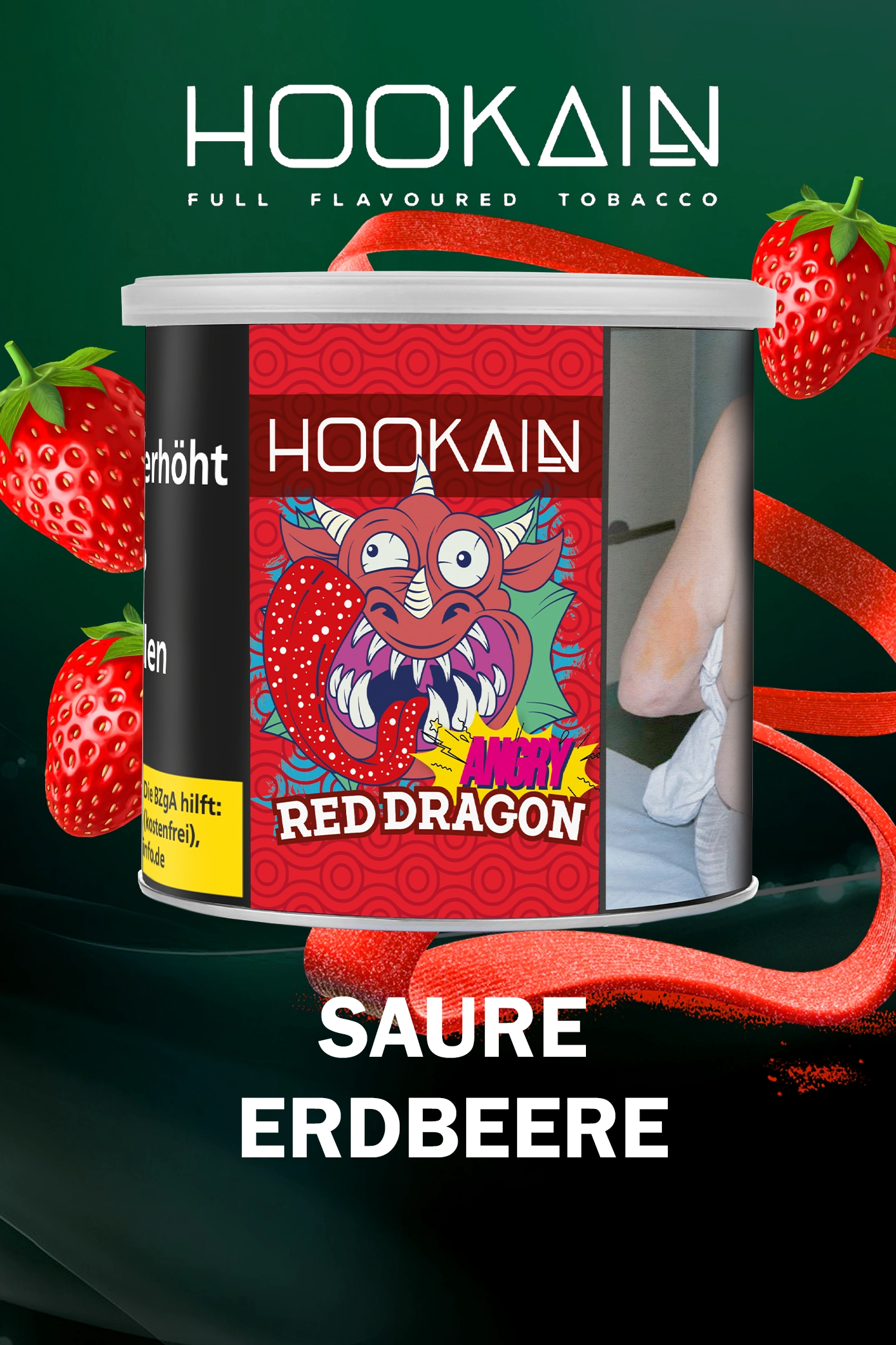 Hookain Tabak Angry Pic Dragon 200g