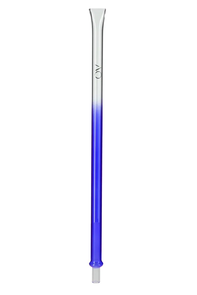 AO Glasmundstück Flat Blau