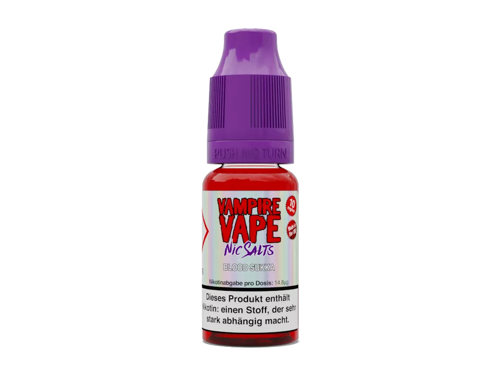 Vampire Vape Nikotinsalz Liquid Blood Sukka 20mg/ml 10ml