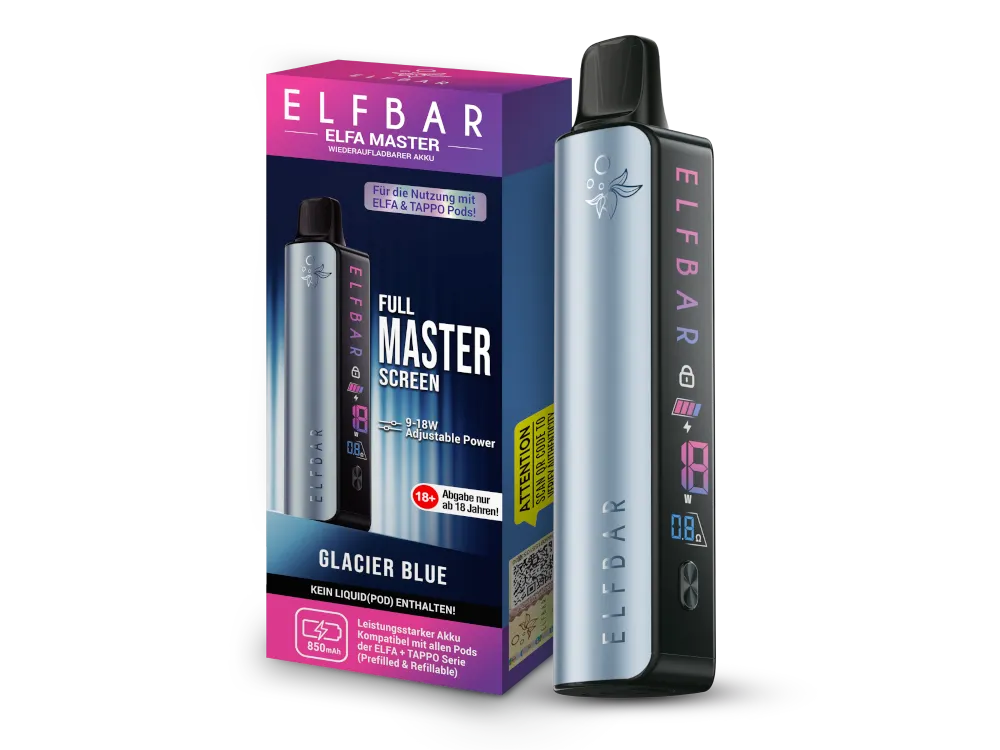 Elfbar Elfa Master Akku 850mAh Blau