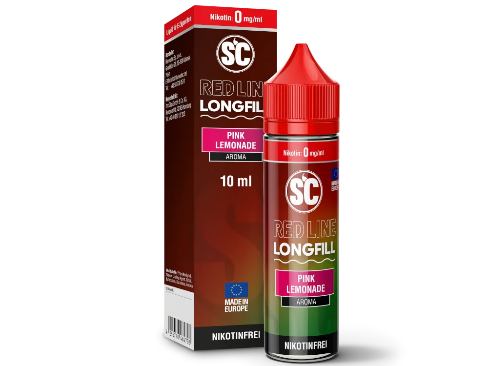 SC Aroma Red Line Pink Lemonade 10ml (Longfill)