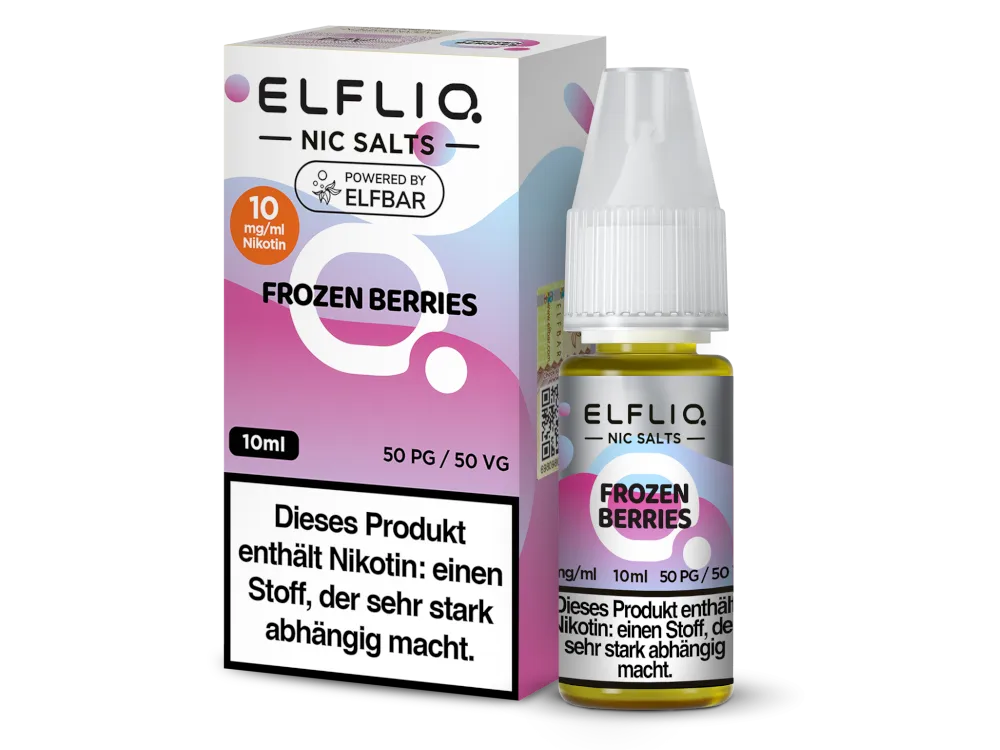 Elfliq Nikotinsalz Liquid Frozen Berries 10mg/ml 10ml