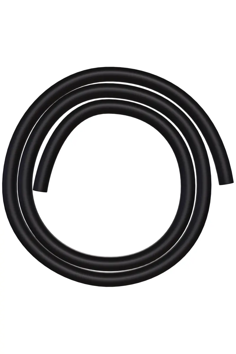 AO Soft-Touch Silikonschlauch Schwarz