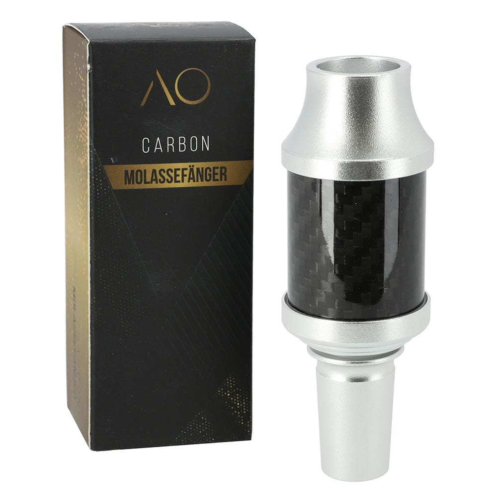 AO Carbon Molassefänger Aluminium Silber 18/8