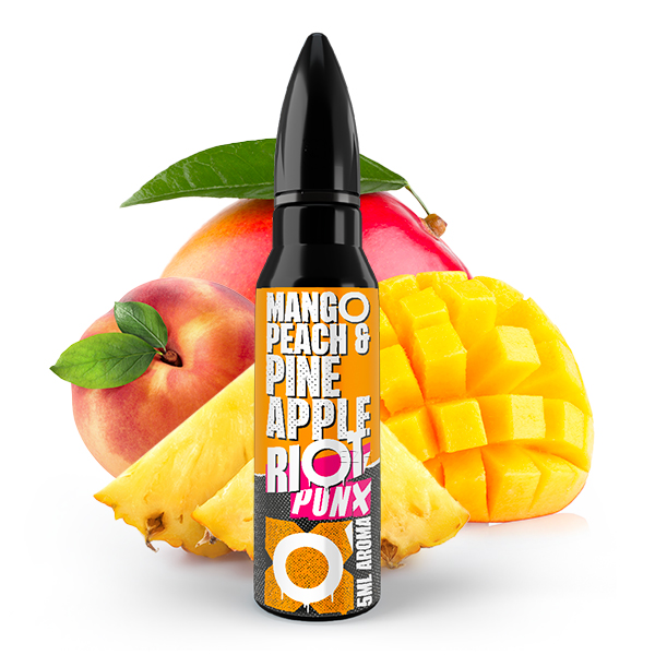 Riot Squad Aroma PunX Mango, Pfirsich und Ananas 5ml (Longfill)