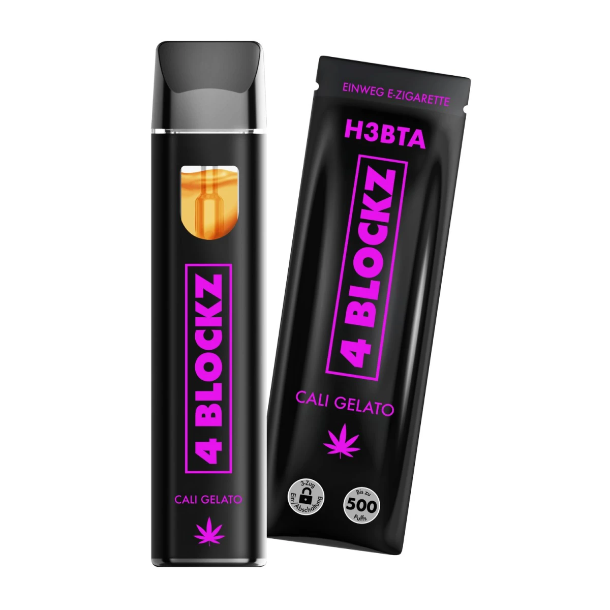 4Blockz H3 BTA Einweg E-Zigarette Cali Gelato