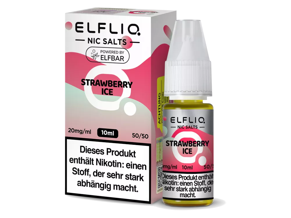 Elfliq Nikotinsalz Liquid Strawberry Ice 20mg/ml 10ml