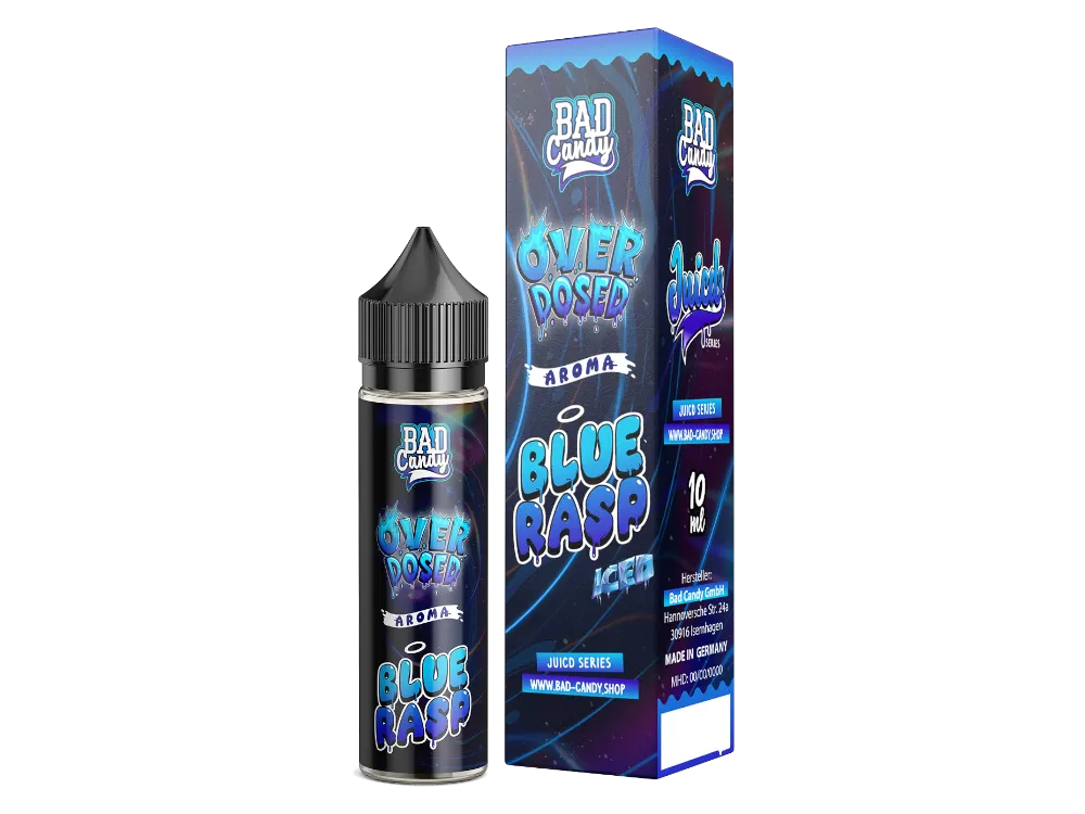 Bad Candy Aroma Juicd Blue Rasp 10ml (Longfill)