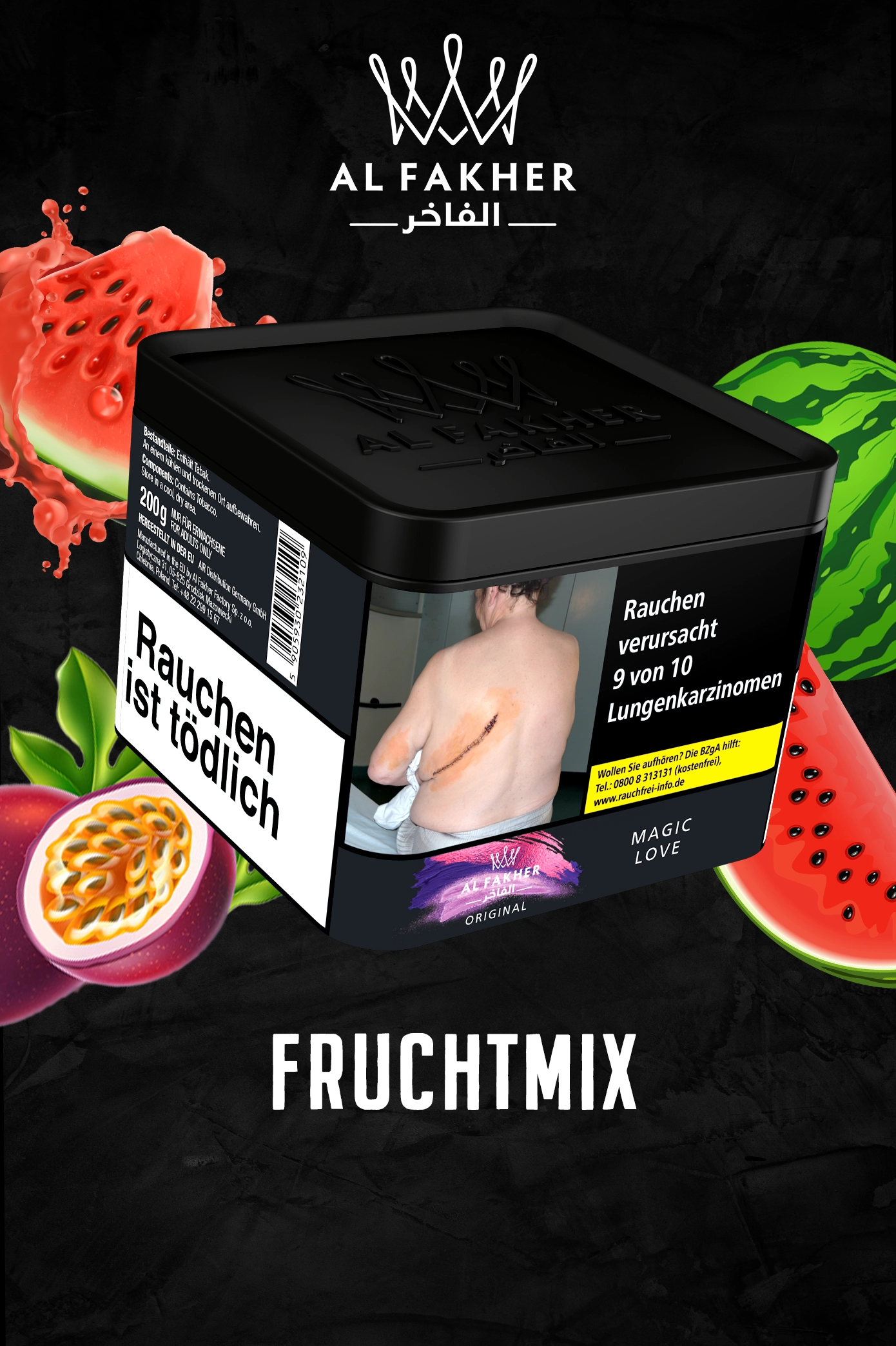 Al Fakher Tabak Magic Love 200g