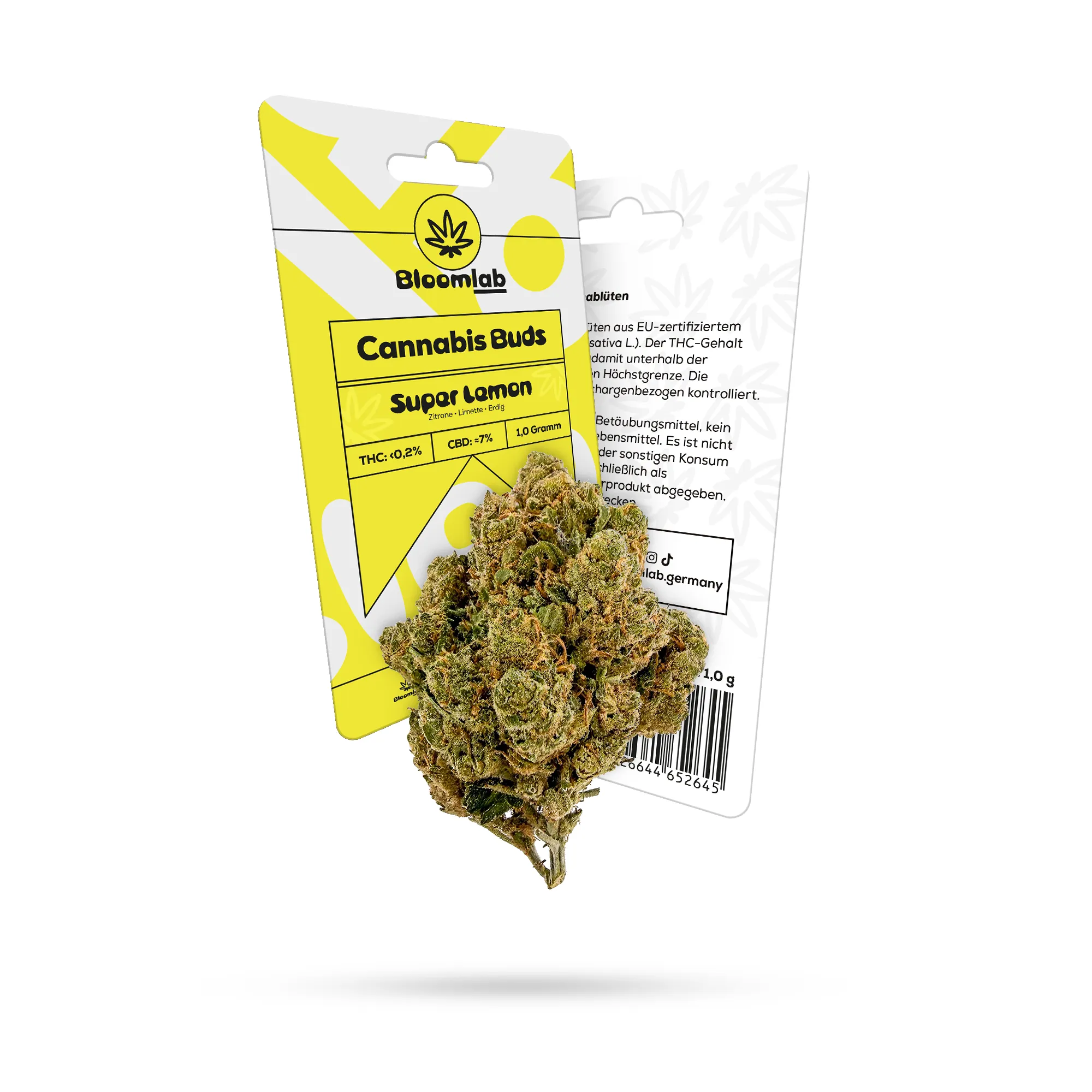 Bloomlab CBD Blüte Super Lemon