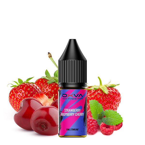 Oxva Nikotinsalz Liquid Strawberry Raspberry Cherry 10mg/ml 10ml