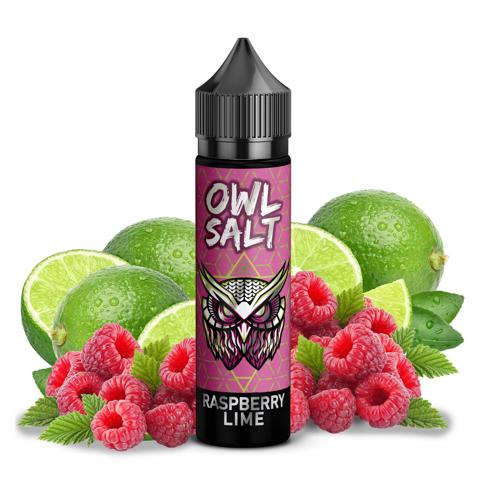 Owl Salt Aroma Raspberry Lime 10ml (Longfill)