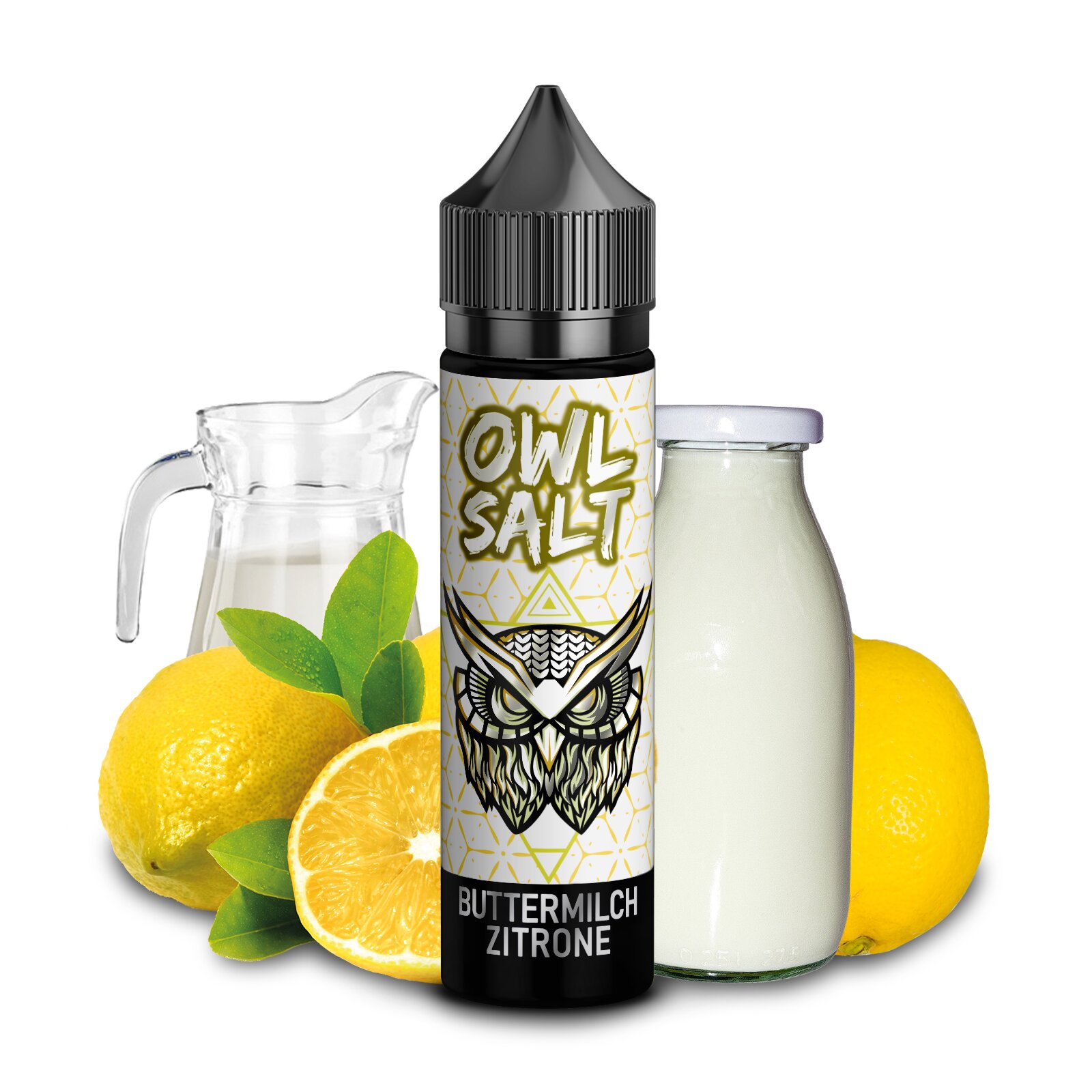 Owl Salt Aroma Buttermilch Zitrone 10ml (Longfill)