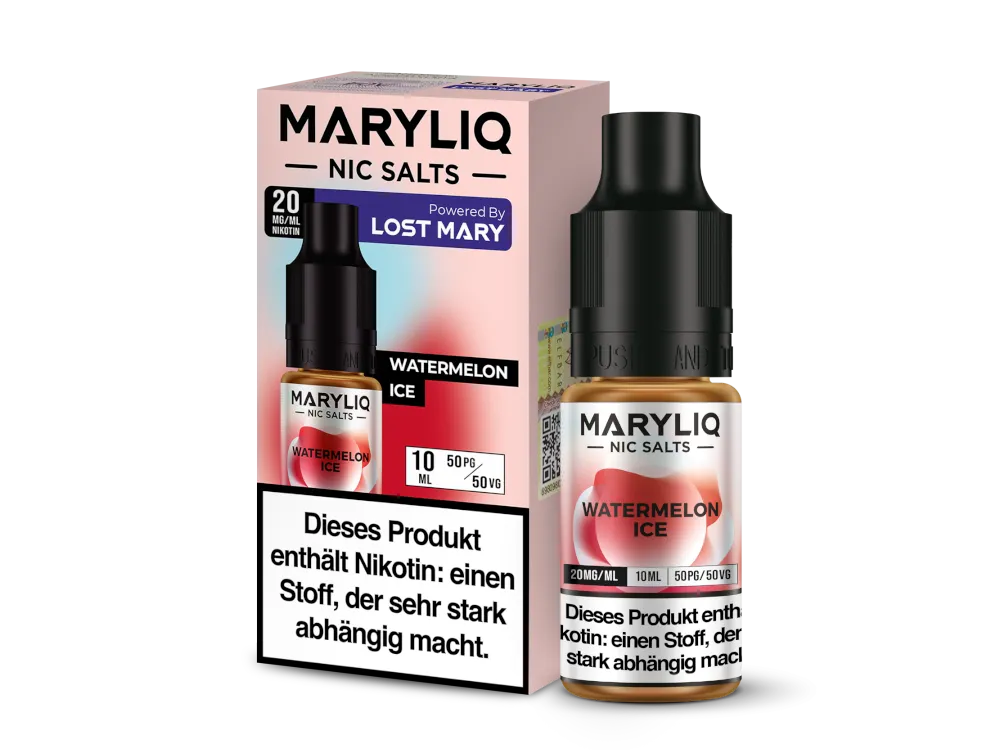 Maryliq Nikotinsalz Liquid Watermelon Ice 20mg/ml 10ml