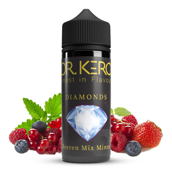 Dr. Kero Aroma Diamonds Beeren Mix Minze 10ml (Longfill)