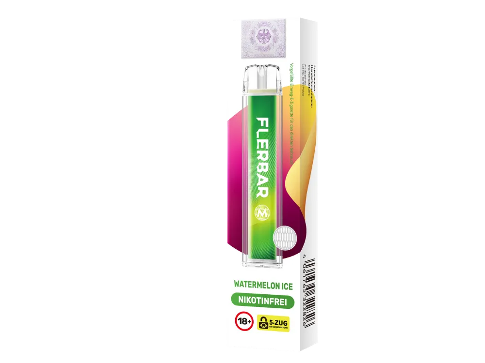 Flerbar M Einweg E-Zigarette Watermelon Ice 0mg/ml
