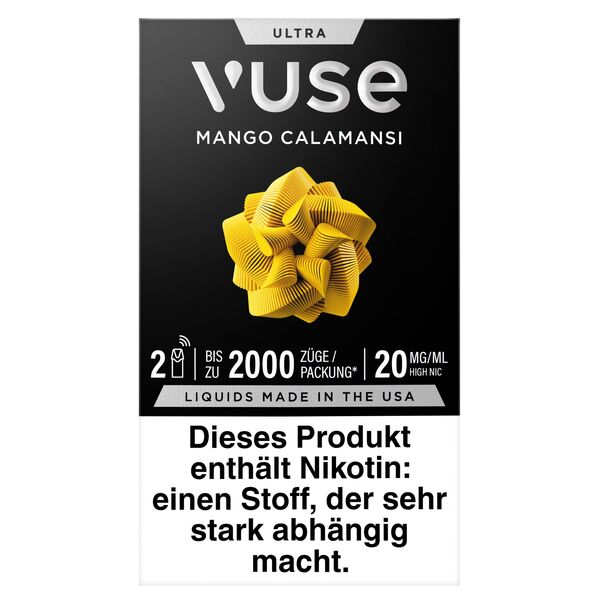 Vuse Prefilled Pod Ultra (2 Stück Pro Packung) Mango Calamansi