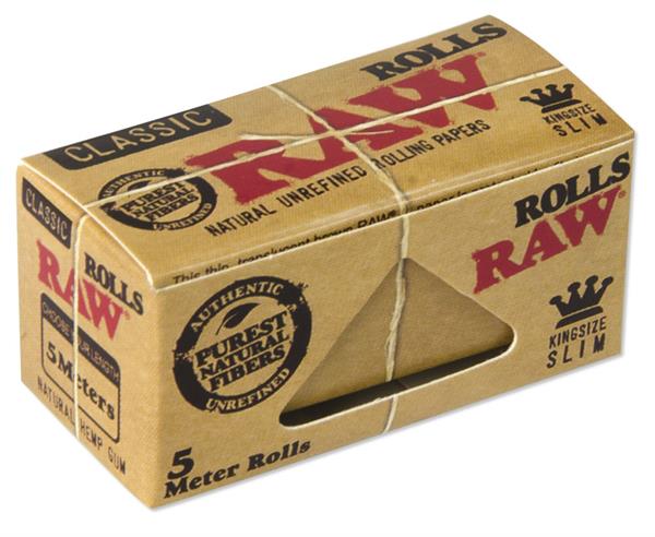 Raw Longpapes Rolls Classic King Size Slim (5 Meter)