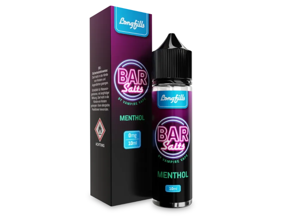 Bar Salts Aroma Menthol 10ml (Longfill)