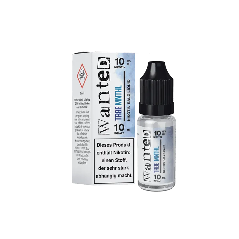 Wanted Nikotinsalz Liquid Overdosed Trbe Mnthl 10mg/ml 10ml