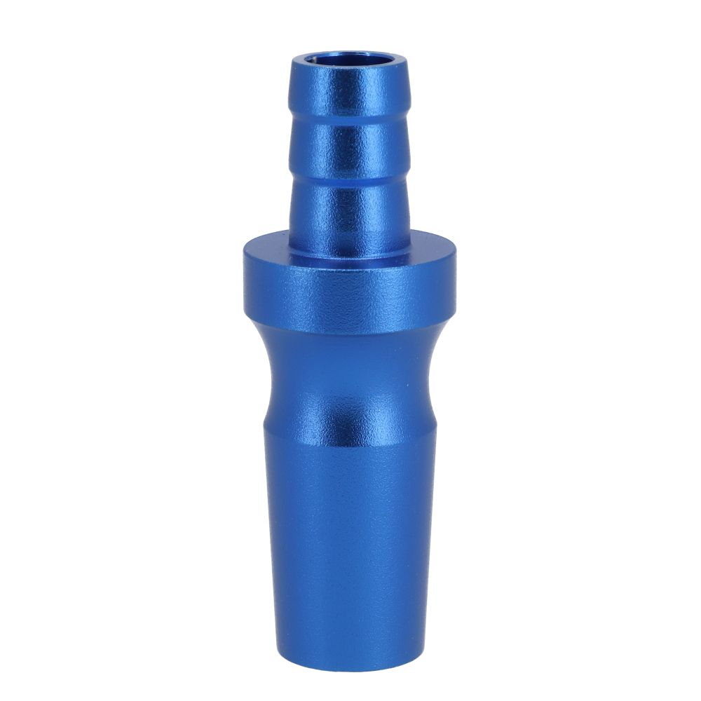 Schlauchanschluss Alu 18/8 Blau