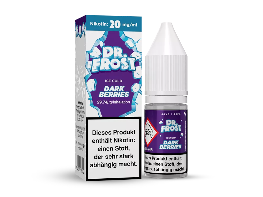 Dr. Frost Nikotinsalz Liquid Dark Berries