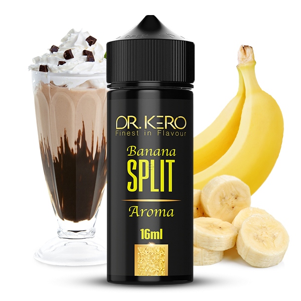Dr. Kero X Dampfdidas Aroma Bananasplit 16ml (Longfill)