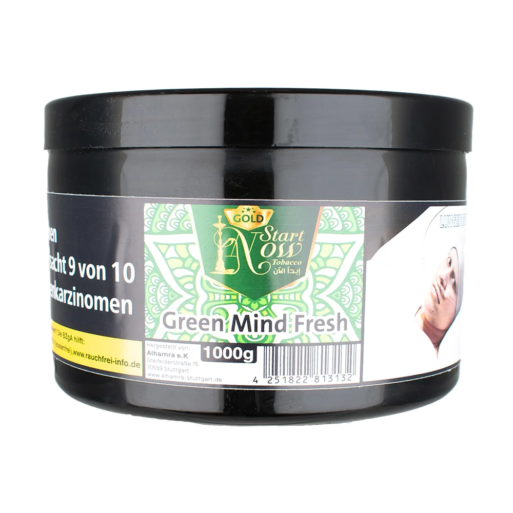 Start Now Gold Tabak Green Mind Fresh 1Kg