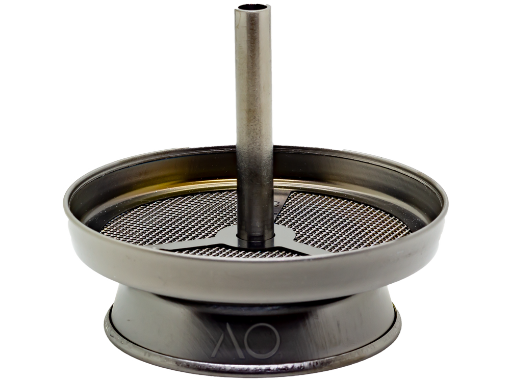 AO Kaminaufsatz Strainer Edelstahl Gun Metal