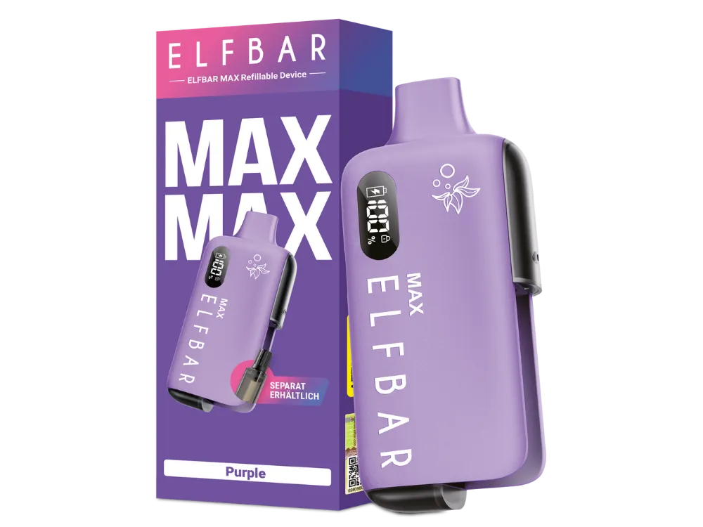 Elfbar E-Zigarette Max Kit Lila