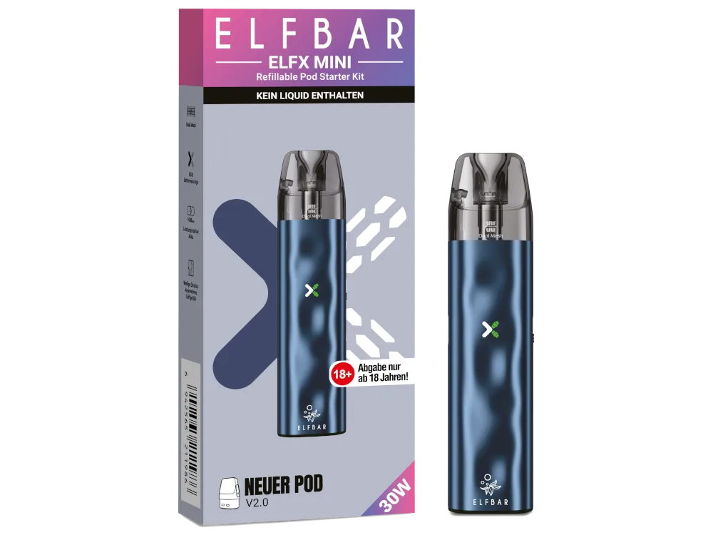 Elfbar E-Zigarette Elfx Mini Ocean