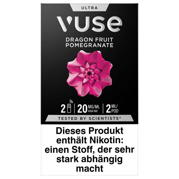 Vuse Prefilled Pod Ultra (2 Stück Pro Packung) Dragonfruit Pomegranate