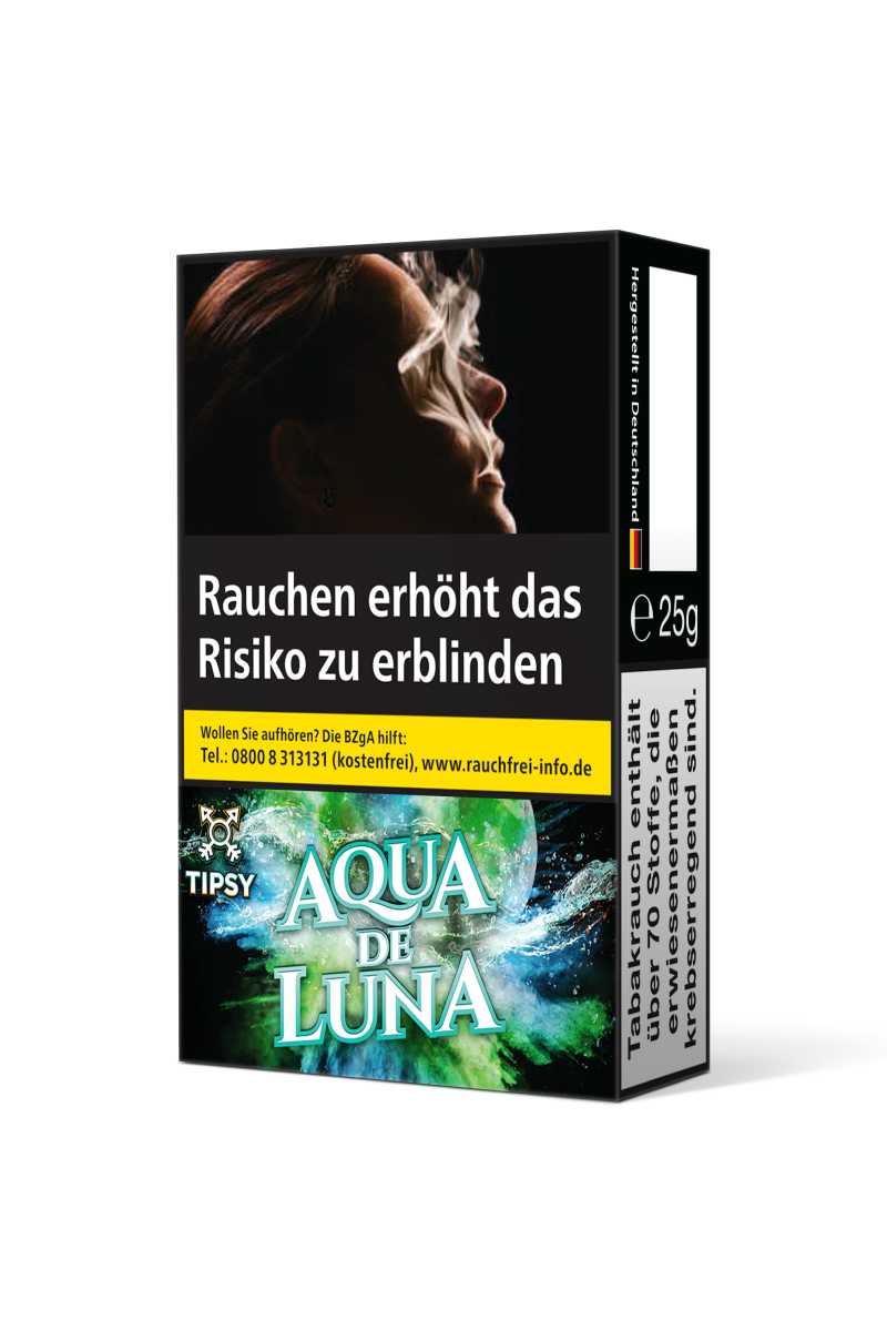Tipsy Tabak 25g Aqua de Luna