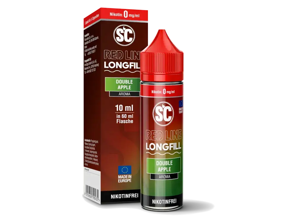 SC Aroma Red Line Double Apple 10ml (Longfill)