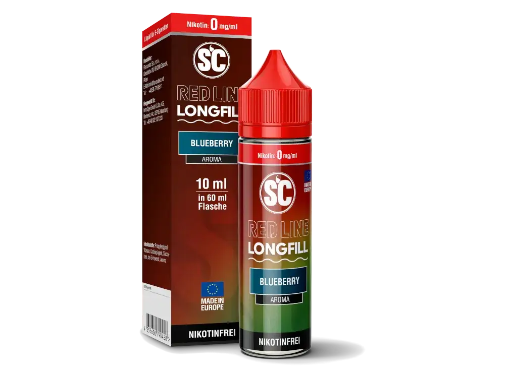 SC Aroma Red Line Blueberry 10ml (Longfill)