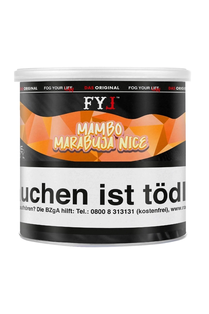 Fog Your Law Dry Base mit Aroma Mambo Marabuja Nice 65g