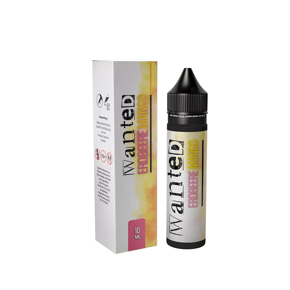 Wanted Aroma Erdbeere Mango 10ml (Longfill)
