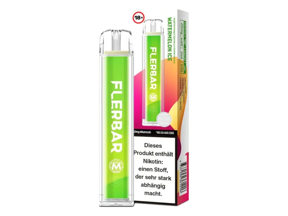 Flerbar M Einweg E-Zigarette Watermelon Ice 20mg/ml