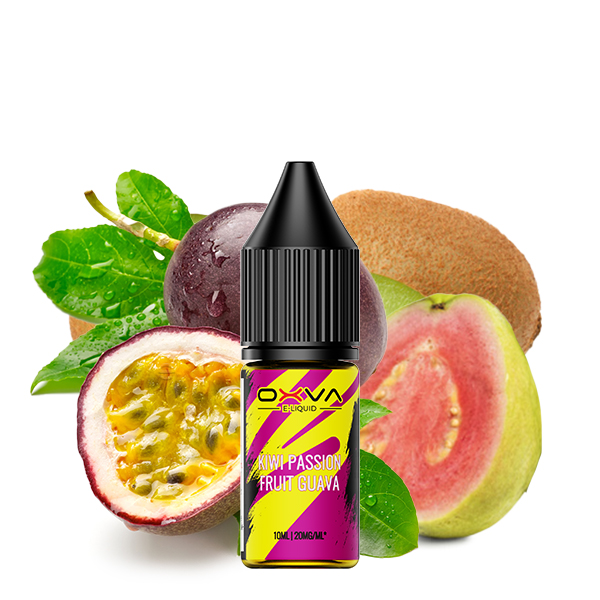 Oxva Nikotinsalz Liquid Kiwi Passion Fruit Guava 20mg/ml 10ml