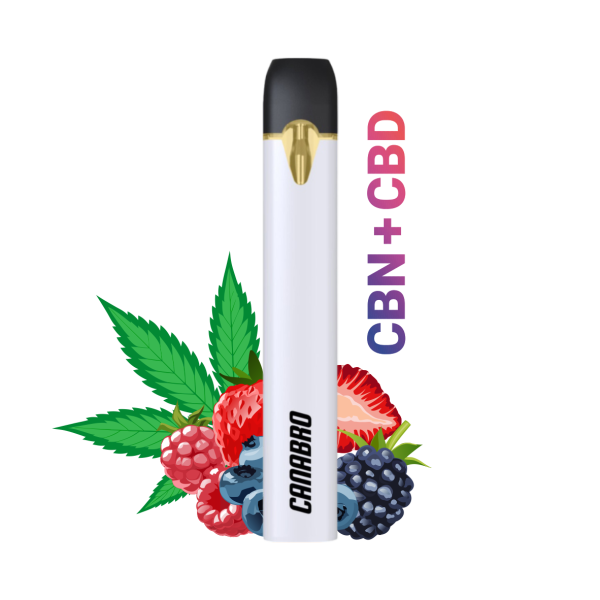 Canabro CBD-CBN Einweg Vape Berry Mix