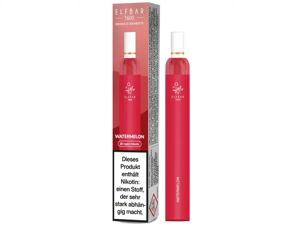 Elfbar Einweg E-Zigarette T600 20mg/ml Watermelon