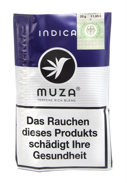 Muza Kräutermischung Indica mit Terpenen nikotinfrei 20g