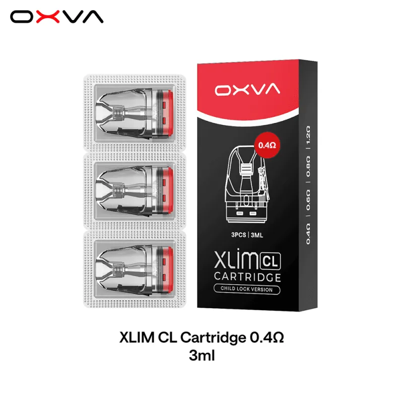 Oxva Pods Xlim CL 0,4 Ohm 3ml (3 Stück pro Packung)