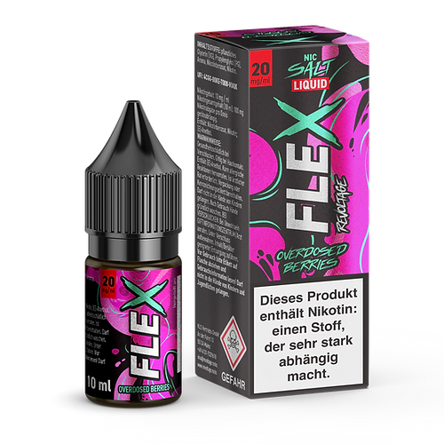 Revoltage Nikotinsalz Liquid Flex Overdosed Berries 20mg/ml 10ml