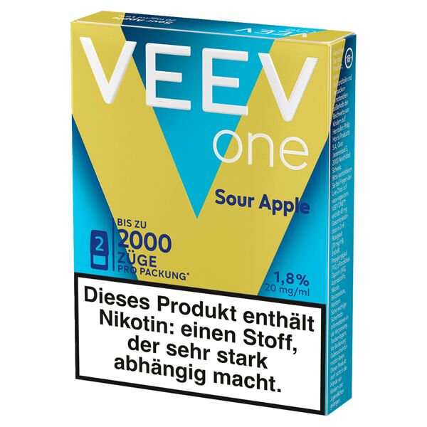 Veev Prefilled Pod One Sour Apple 20mg/ml (2 Stück Pro Packung)